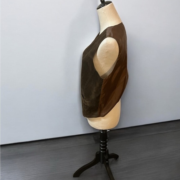 Route 66 Brown Classic Vest Size M - Picture 2 of 6